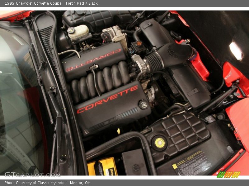 Torch Red / Black 1999 Chevrolet Corvette Coupe