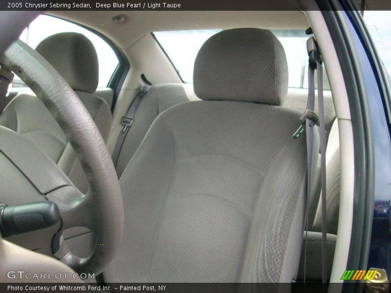 Deep Blue Pearl / Light Taupe 2005 Chrysler Sebring Sedan