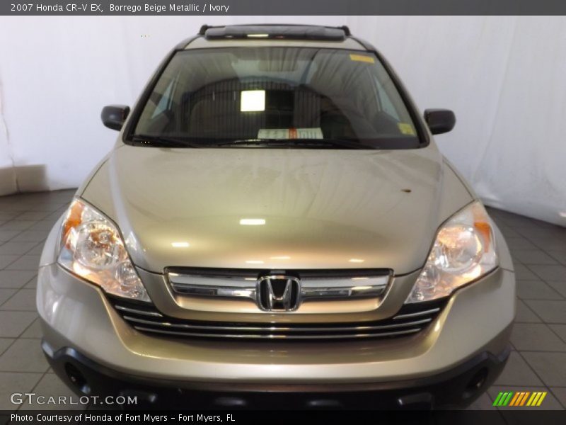 Borrego Beige Metallic / Ivory 2007 Honda CR-V EX