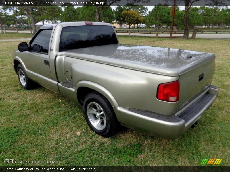  1998 S10 LS Regular Cab Pewter Metallic