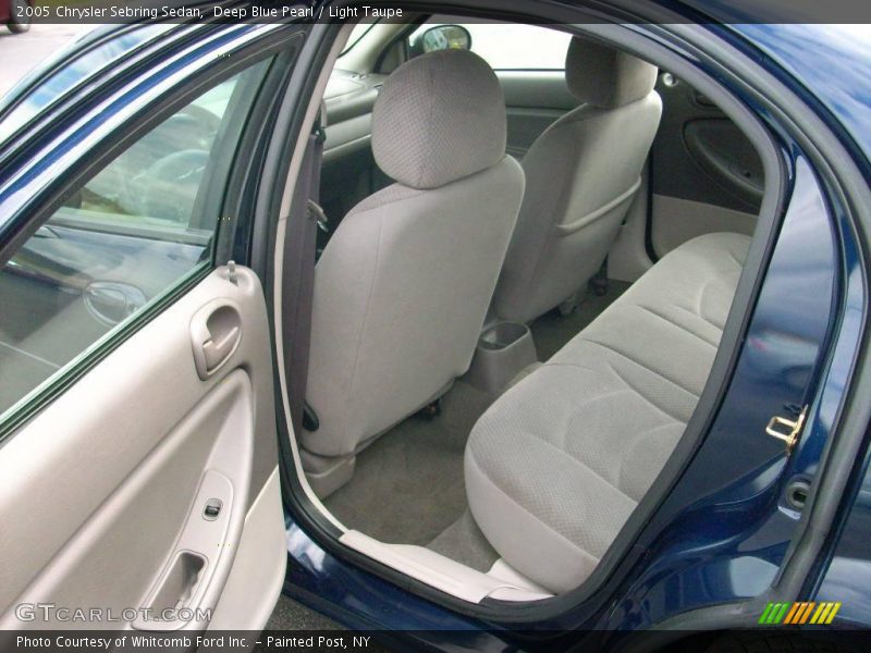 Deep Blue Pearl / Light Taupe 2005 Chrysler Sebring Sedan