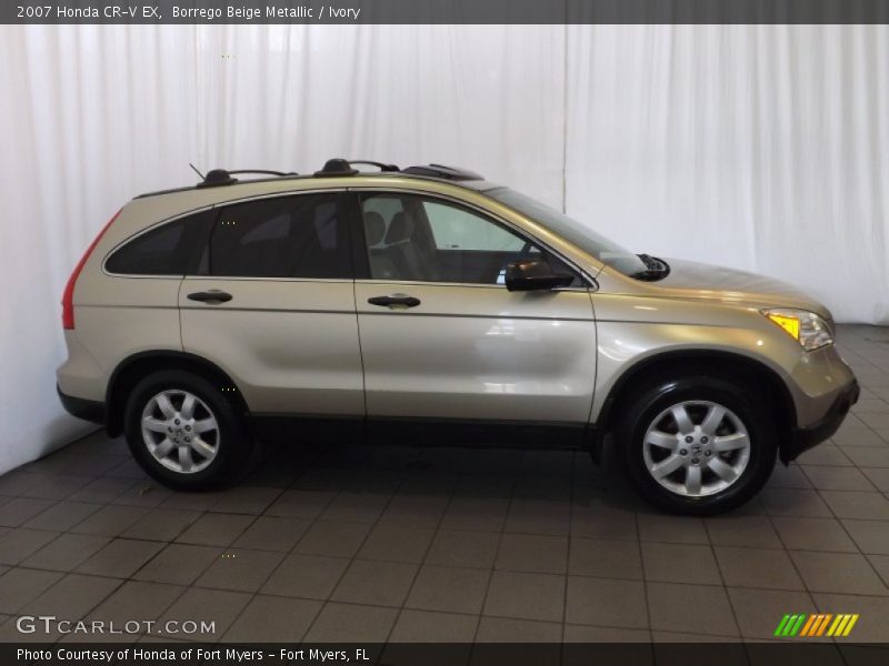 Borrego Beige Metallic / Ivory 2007 Honda CR-V EX