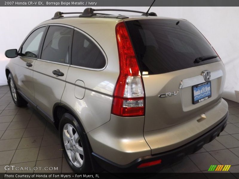 Borrego Beige Metallic / Ivory 2007 Honda CR-V EX