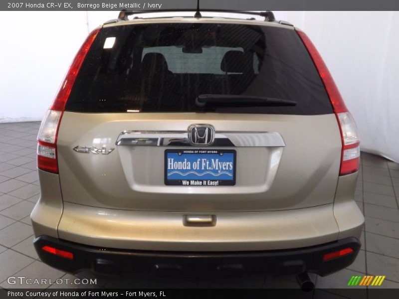 Borrego Beige Metallic / Ivory 2007 Honda CR-V EX