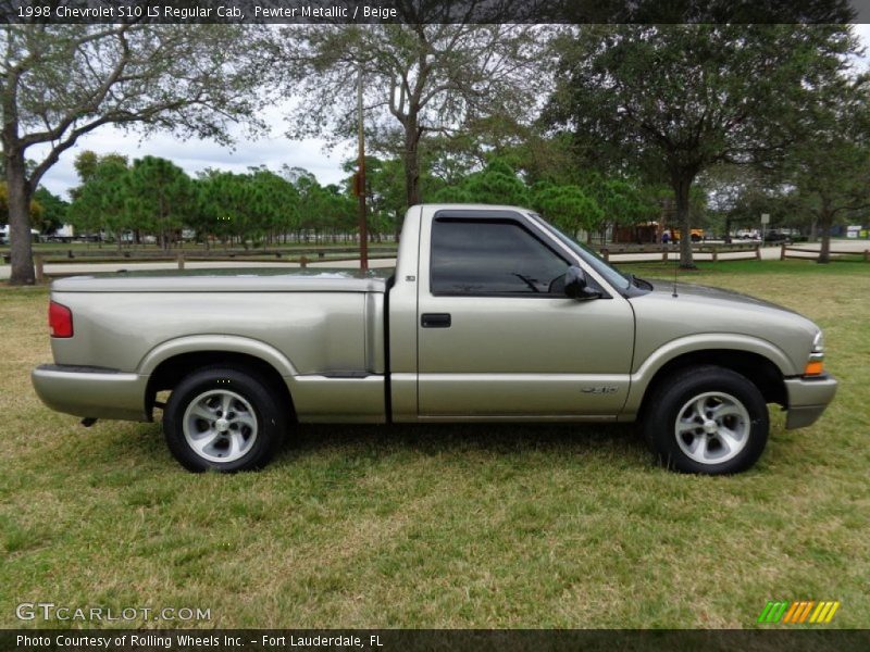  1998 S10 LS Regular Cab Pewter Metallic