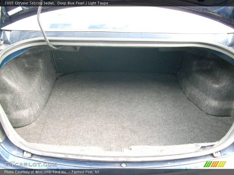Deep Blue Pearl / Light Taupe 2005 Chrysler Sebring Sedan