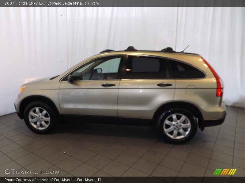 Borrego Beige Metallic / Ivory 2007 Honda CR-V EX