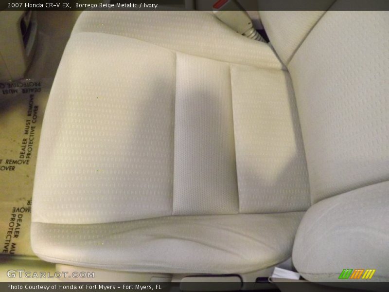 Borrego Beige Metallic / Ivory 2007 Honda CR-V EX