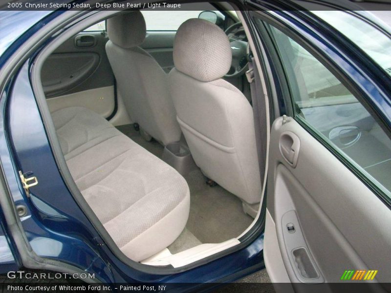 Deep Blue Pearl / Light Taupe 2005 Chrysler Sebring Sedan