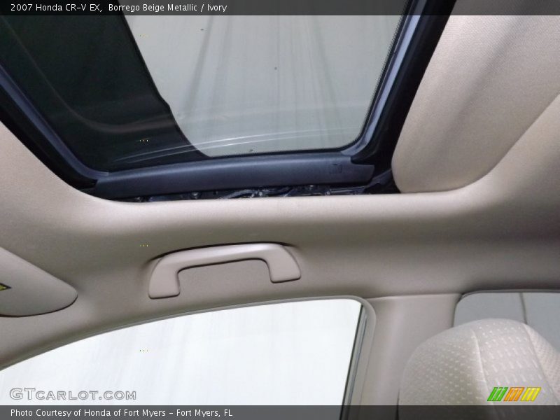 Borrego Beige Metallic / Ivory 2007 Honda CR-V EX