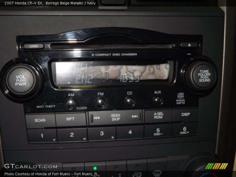 Borrego Beige Metallic / Ivory 2007 Honda CR-V EX