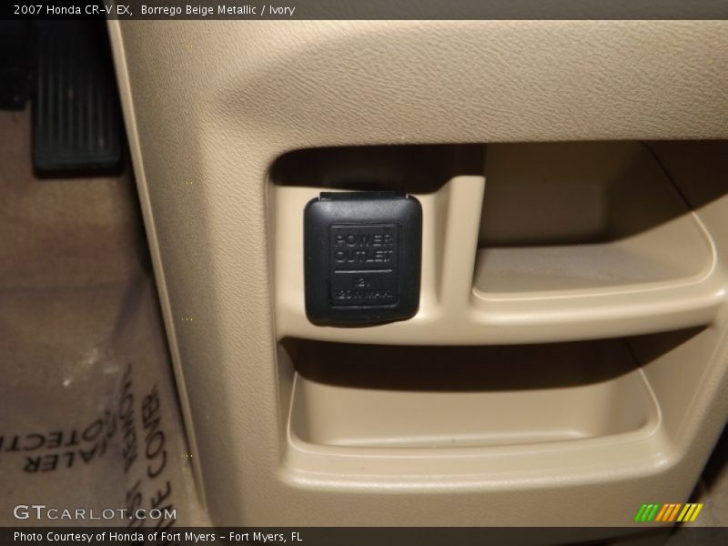 Borrego Beige Metallic / Ivory 2007 Honda CR-V EX