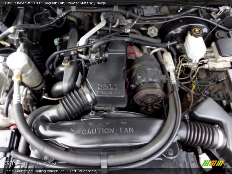  1998 S10 LS Regular Cab Engine - 2.2 Liter OHV 8-Valve 4 Cylinder