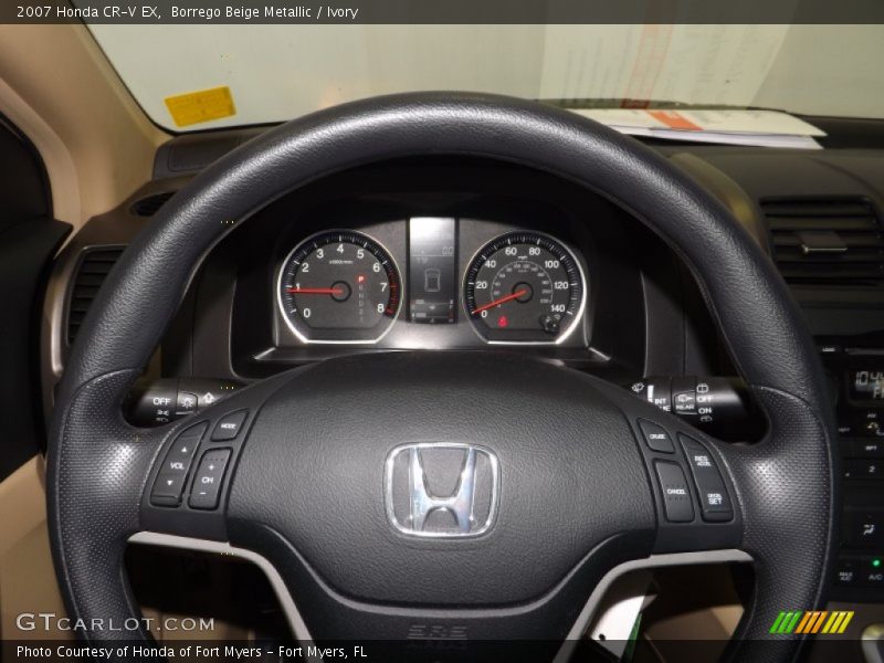 Borrego Beige Metallic / Ivory 2007 Honda CR-V EX