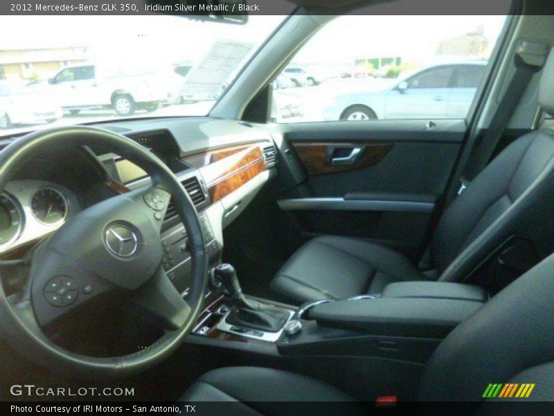 Iridium Silver Metallic / Black 2012 Mercedes-Benz GLK 350