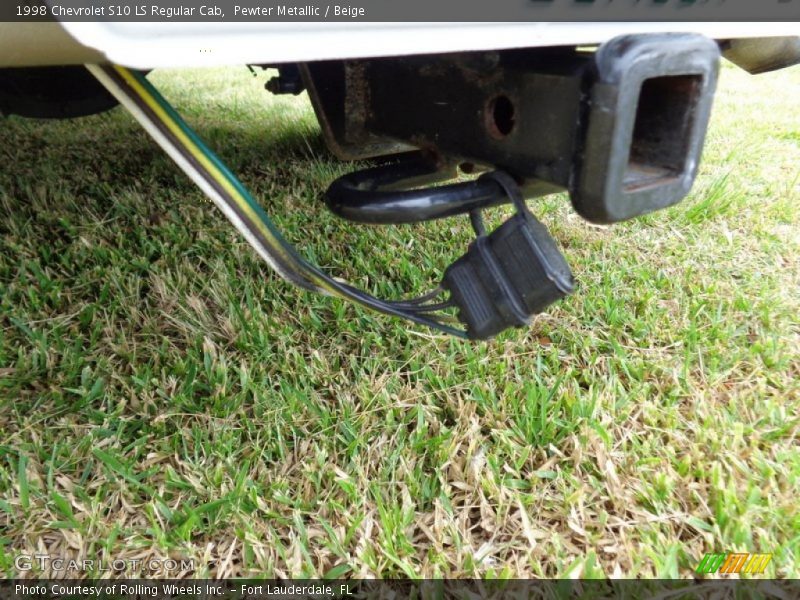 Pewter Metallic / Beige 1998 Chevrolet S10 LS Regular Cab