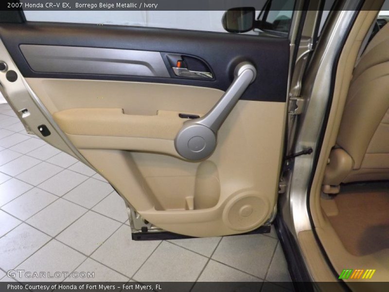 Borrego Beige Metallic / Ivory 2007 Honda CR-V EX