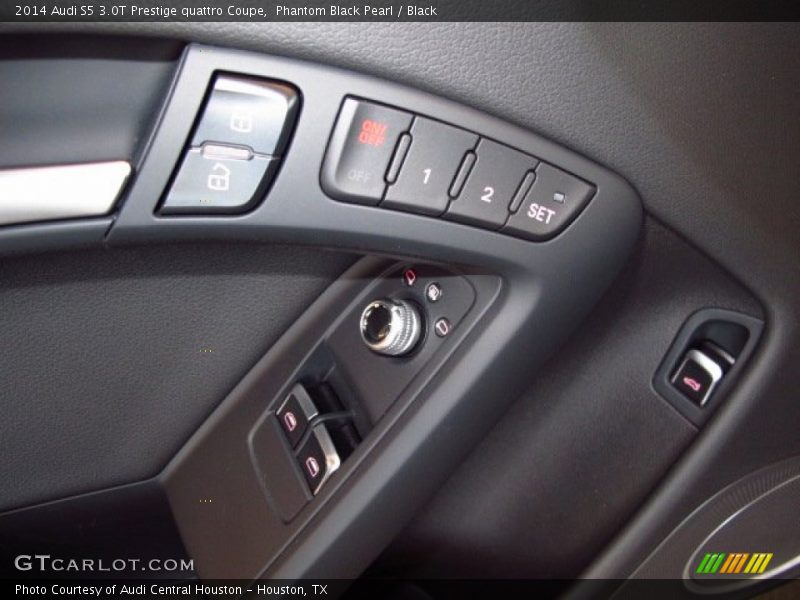 Phantom Black Pearl / Black 2014 Audi S5 3.0T Prestige quattro Coupe
