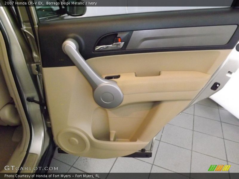Borrego Beige Metallic / Ivory 2007 Honda CR-V EX