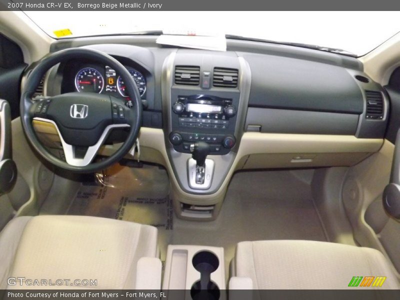 Borrego Beige Metallic / Ivory 2007 Honda CR-V EX