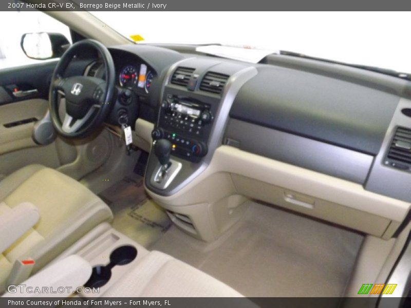 Borrego Beige Metallic / Ivory 2007 Honda CR-V EX