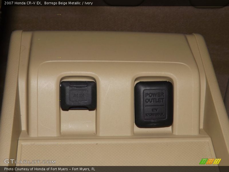Borrego Beige Metallic / Ivory 2007 Honda CR-V EX