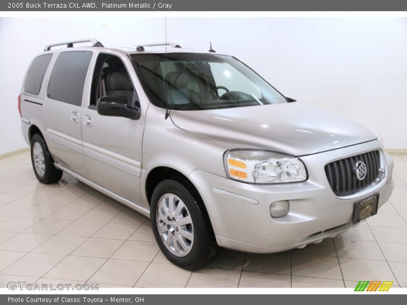 Platinum Metallic / Gray 2005 Buick Terraza CXL AWD