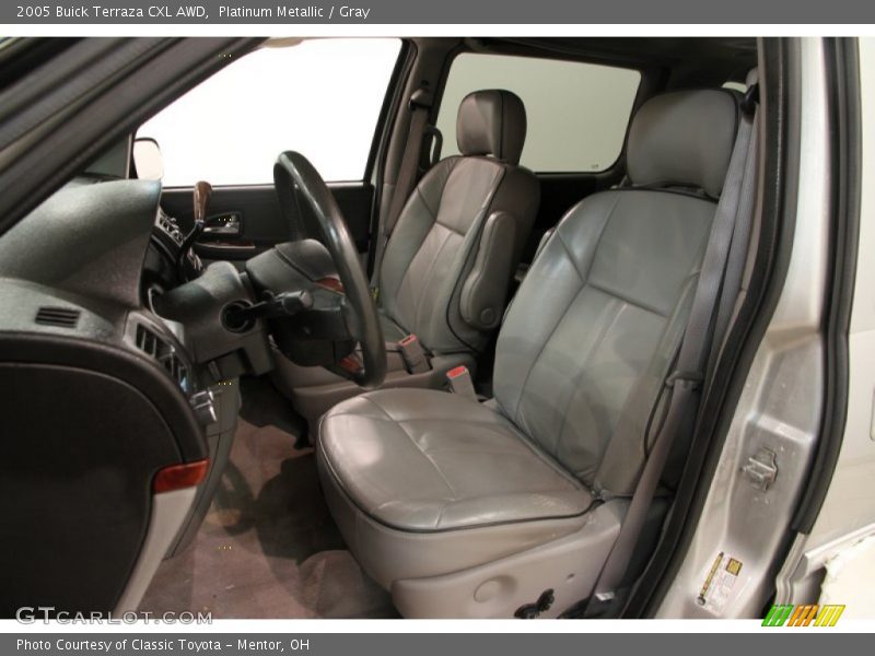 Front Seat of 2005 Terraza CXL AWD