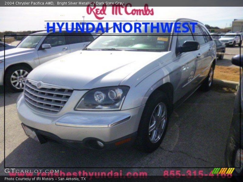 Bright Silver Metallic / Dark Slate Gray 2004 Chrysler Pacifica AWD