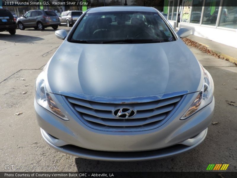 Radiant Silver / Gray 2013 Hyundai Sonata GLS