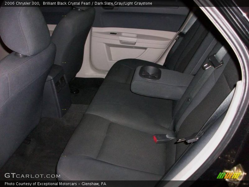 Brilliant Black Crystal Pearl / Dark Slate Gray/Light Graystone 2006 Chrysler 300