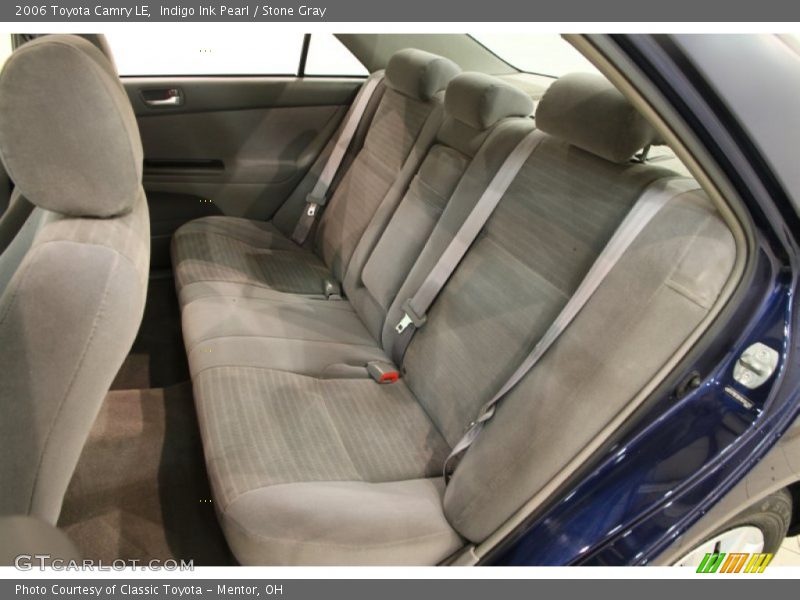 Rear Seat of 2006 Camry LE