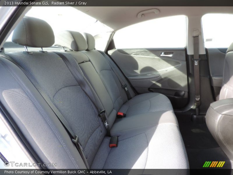 Radiant Silver / Gray 2013 Hyundai Sonata GLS