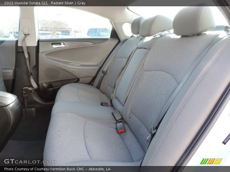 Radiant Silver / Gray 2013 Hyundai Sonata GLS