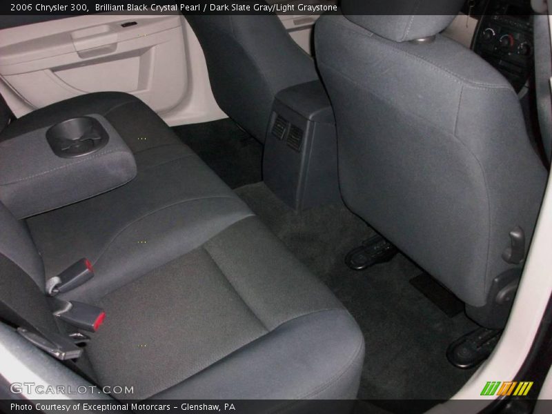 Brilliant Black Crystal Pearl / Dark Slate Gray/Light Graystone 2006 Chrysler 300