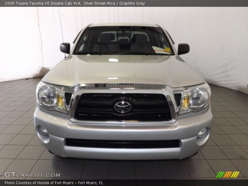 Silver Streak Mica / Graphite Gray 2006 Toyota Tacoma V6 Double Cab 4x4