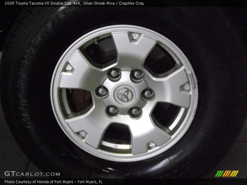 Silver Streak Mica / Graphite Gray 2006 Toyota Tacoma V6 Double Cab 4x4