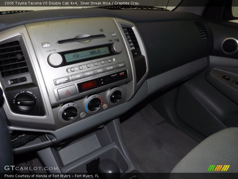 Silver Streak Mica / Graphite Gray 2006 Toyota Tacoma V6 Double Cab 4x4