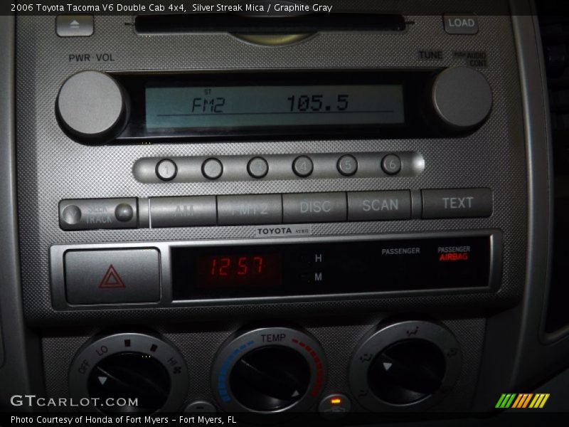 Silver Streak Mica / Graphite Gray 2006 Toyota Tacoma V6 Double Cab 4x4