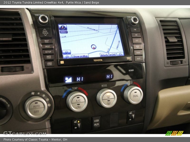 Pyrite Mica / Sand Beige 2012 Toyota Tundra Limited CrewMax 4x4