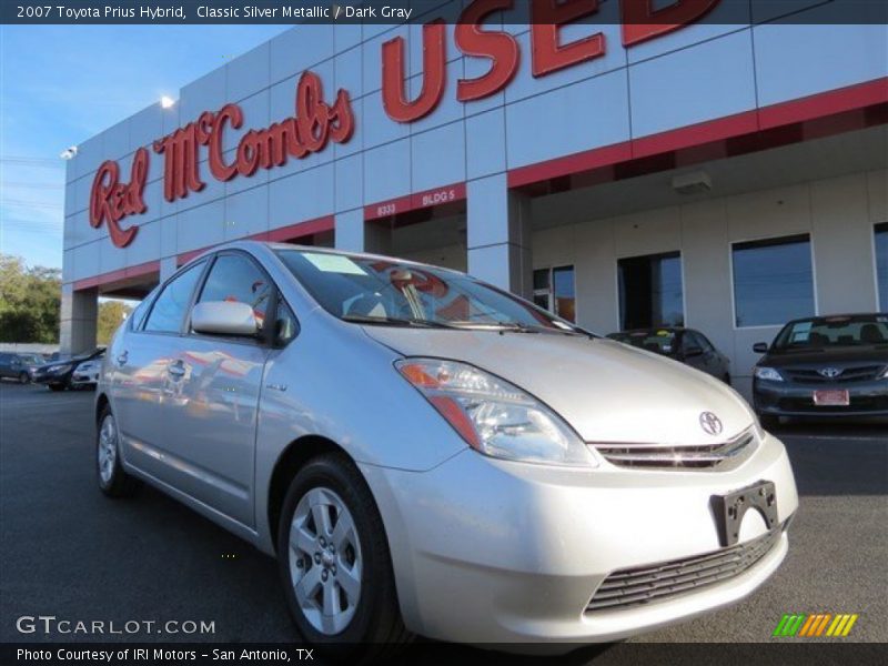 Classic Silver Metallic / Dark Gray 2007 Toyota Prius Hybrid