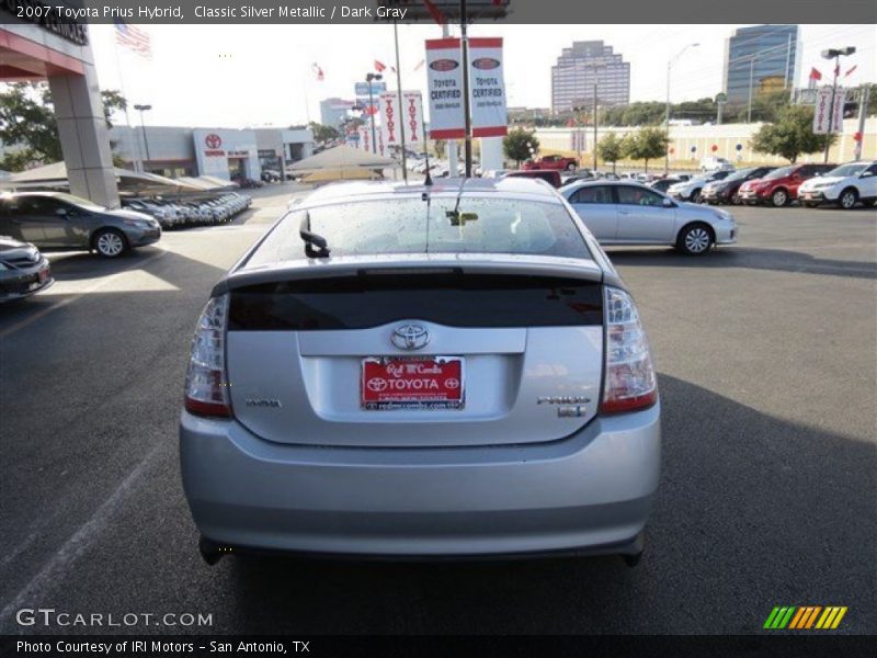 Classic Silver Metallic / Dark Gray 2007 Toyota Prius Hybrid