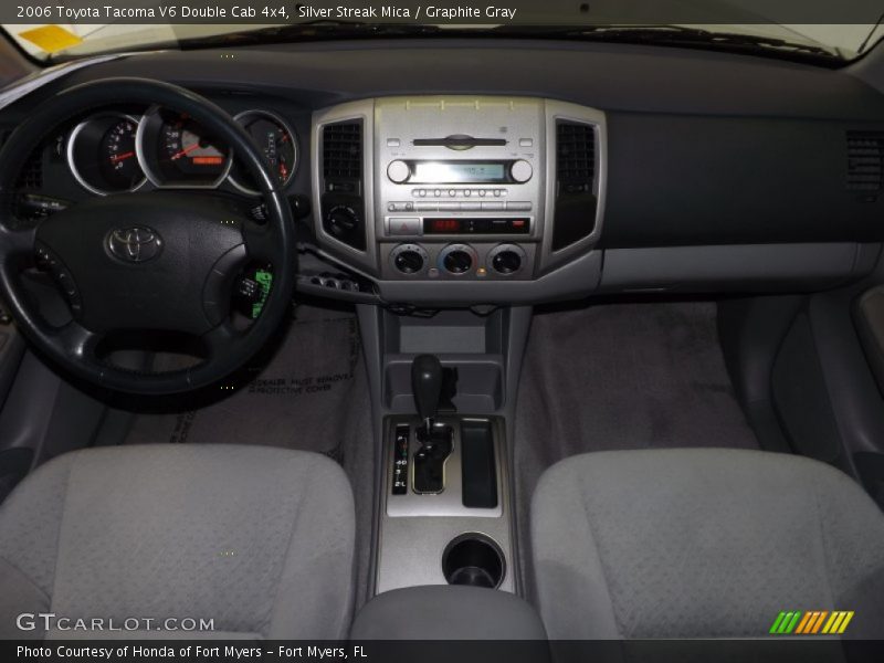 Silver Streak Mica / Graphite Gray 2006 Toyota Tacoma V6 Double Cab 4x4