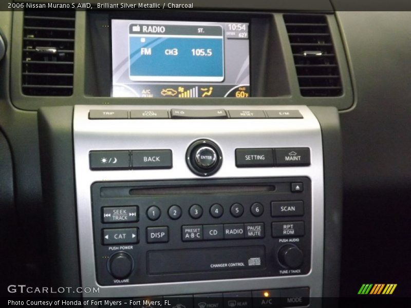 Brilliant Silver Metallic / Charcoal 2006 Nissan Murano S AWD