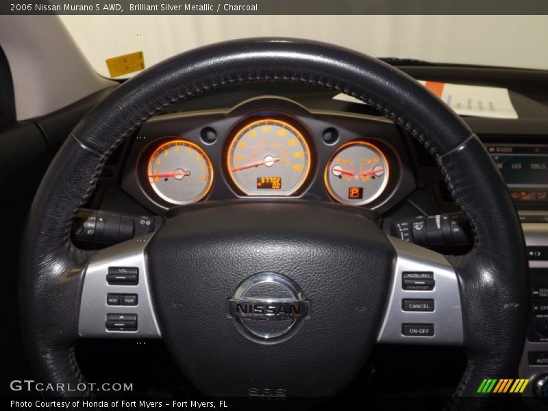 Brilliant Silver Metallic / Charcoal 2006 Nissan Murano S AWD