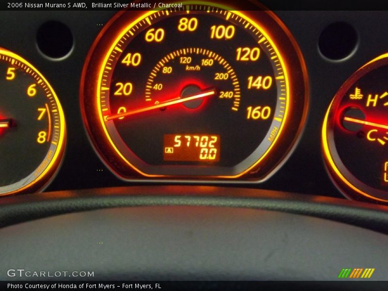 Brilliant Silver Metallic / Charcoal 2006 Nissan Murano S AWD