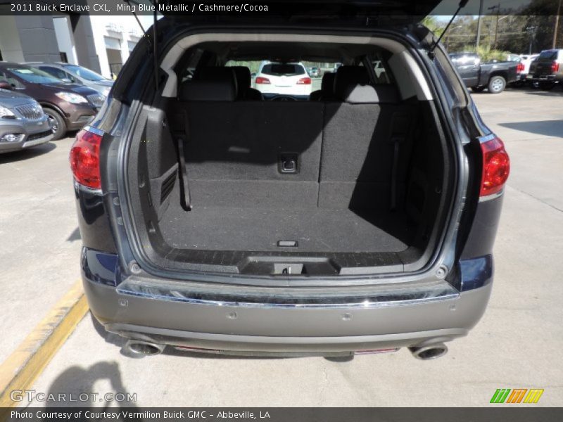Ming Blue Metallic / Cashmere/Cocoa 2011 Buick Enclave CXL