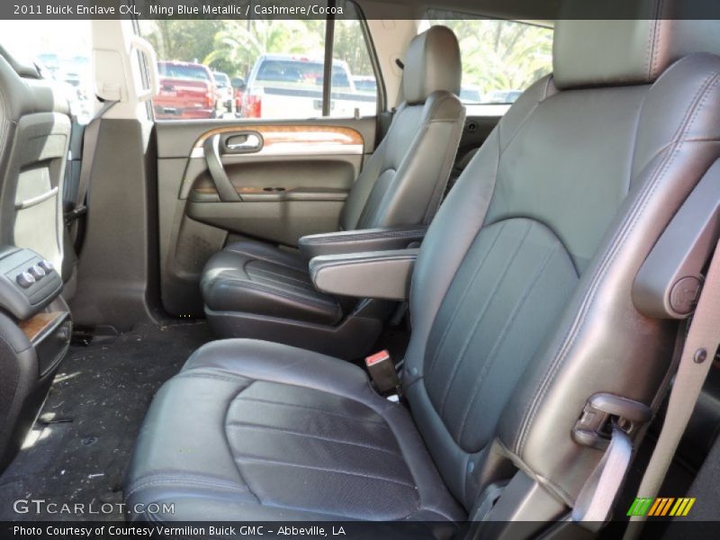 Ming Blue Metallic / Cashmere/Cocoa 2011 Buick Enclave CXL