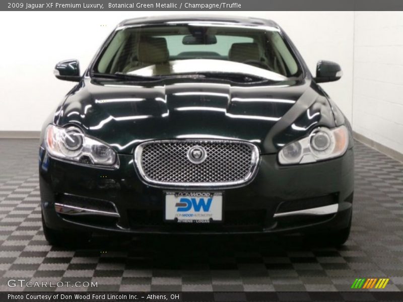 Botanical Green Metallic / Champagne/Truffle 2009 Jaguar XF Premium Luxury