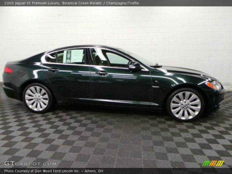 Botanical Green Metallic / Champagne/Truffle 2009 Jaguar XF Premium Luxury
